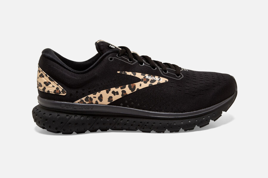 Brooks Glycerin 18 Womens Australia - Road Running Shoes - Black (099-XREPS)